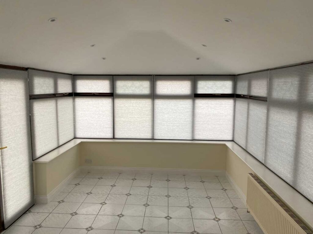 pleated conservatory blinds merthyr tydfil